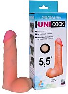 Фаллическая насадка Харнесс UNICOCK 5,5  - 18,5 см.