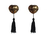 Золотистые пэстисы Gipsy с черными кисточками