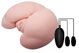 Вагина и анус с вибрацией CrazyBull Vagina and Anal