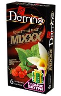 Ароматизированные презервативы DOMINO  Ароматный микс  - 6 шт.