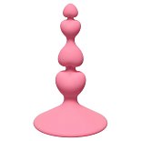 Розовая анальная пробка Sweetheart Plug Pink - 10 см.