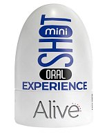 Телесный мастурбатор-ротик Oral Mini Masturbator