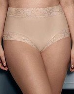 Трусики-слипы с высокой линией талии Soft lace
