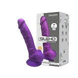 Фиолетовый фаллоимитатор SILEXD Model 1 7’’ - 17,6 см.