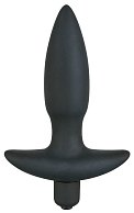 Анальная вибровтулка с 5 скоростями вибрации Vibrating Plug Small - 13 см.