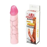 Удлиняющая насадка на пенис Deep Love - 18,4 см.