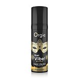 Съедобный гель Dual Vibe Pina Colada с эффектом вибрации и вкусом коктейля пина колада - 15 мл.