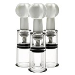 Набор из 3 помп для клитора и сосков Max Twist Clit and Nipple Triple Sucker Set